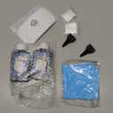 Bsrezn 200g UV Resin Kit with Light, Crystal Clear Solar Activated UV Epoxy Resin for Jewelry Making (100g x 2)