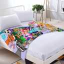 FINENESS SINCE 1988 Gamer Cartoon Blanket for Boys Birthday Throw Blanket for Boys Birthday Gift Home Fleece Throw Blankets for Couch Bed Sofa Gamer Blanket 50"x40"