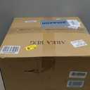 GarveeHome Scalloped Area Rugs 8x10 for Girls Bedroom, Solid Blue Large Washable Rug Soft Non Slip Backing Floor Mat Carpet Indoor Thin Rug for Living Room Dining Room Playroom Nursery Home Decor