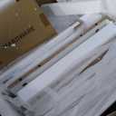 Flieks Bathroom Storage Cabinet with Doors and Drawer, Multiple Storage Space, Adjustable Shelf, White