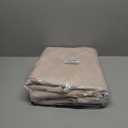 GarveeHome Scalloped Bow Rug for Living Room, 5ft Round Rugs Washable Solid Beige Rug for Dorm Soft Low Pile Non Slip Scalloped Rugs for Nursery Bedroom Decor Hallway Kids Room Playroom