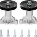Aeagle 130794 128285 Spindle 153535 Pulley Fit for 42" Deck LT1000 LT2000 LTX1000 DYT4000 (ONLY 3-Hole Spindle) Husqvarna CT130 YTH150 YTH1542 Replace 532130794 133172 137645 532128285