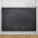 Renaiss 7x5ft Blank Blackboard Backdrop for Photoshoot Man Woman Portrait DIY Chalkboard Photography Background Back to School Banner School Season Photo Booth Props Wedding Teachers` Day Party Decor