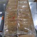 Display Cabinet with Doors and Adjustable Shelves, 65" Tall Bookcase with LED Lights/Human Sensor, 5 Tier Display Case for Collectibles Bedroom Living Room Office, White