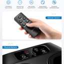 RENPHO Foot Massager Machine with Heat [2026 Upgraded], Mothers Day Gifts for Women, Shiatsu Foot Massager for Neuropathy, Plantar Fasciitis FSA Eligible HSA Massager, Up to Size 14, Black