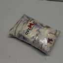 OVZME Crushed Printed Floral Sheer Curtains 84 Inches Long 2 Panels Set, Soft Airy and Light Filtering Window Sheers for Bedroom Living Room, Dual Rod Pocket Design Semi Sheer Drapes, 42Wx84L inches