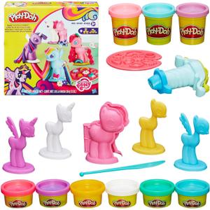 Play-Doh Make & Style Ponies Set, My Little Pony Toys and Figures, Kids Arts and Crafts Playset 