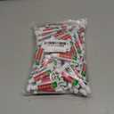 100 Tubes Travel Size Toothpaste in Bulk, Disposable Mini Mint Compact Small Pocket Size Essential Toothpaste for Vacation Hotel Shelter Homeless Nursing Home Charity Camping Single Use 0.17 oz/ 5g