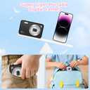 Digital Camera for Kids,1080P 48MP Point and Shoot Digital Cameras with 32GB Memory Card and 16X Digital Zoom Kids Camera, Compact Portable Small Gift for Boys Girls Teenager