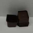Bed Risers 1 Inch Heavy Duty, Furniture Risers for Bed Desk Table Sofa Couch,Oversized Bed Lifts Risers,Support up to 5000 Lbs(4 Pack Brown)