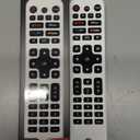 GE Rechargeable TV Remote Control, Universal Remote Control, Backlit Buttons, Samsung TV Remote Control Replacement for Smart TVs, Apple TV, Sony, Roku Replacement Remote, LG TV, 4-Device, 80984
