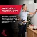 MUELLER Sports Medicine Adjust-to-Fit Thumb Stabilizer, Spica Splint, Thumb Pain Relief Brace for Men and Women, Ideal for De Quervain's Tenosynovitis, Arthritis, Sprains, Fits Right or Left (Black, S)