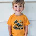 Halloween Shirts for Kids Boys Girls Toddler Halloween Shirt Pumpkin Shirts Ghost Clothes Short Cotton Sleeve Tee 2T-8Y