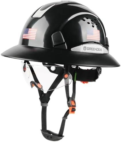 Mervex Vent Full Brim Hard Hat