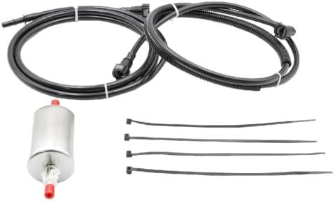 ASTROSYNC Supply & Return Nylon Fuel Line Fit for Chevy S10 GMC Sonoma 1997-2005, Fuel Line Replacement Kit Replace NFR0012 FL-GM56C GM56B FL-GM16D