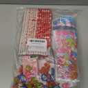 28 Pack Valentines Day Gifts for Kids - Valentine's Day Party Favors for School Exchanges Gifts with Erasers, Pencils, Stickers and Rulers, Valentine's Day Stationery Set with Gift Card