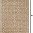 Loloi Chris Loves Julia Judy Collection JUD-07 Natural/Ivory 5'-0" x 7'-6" Area Rug