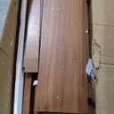 LITTLE TREE Narrow Storage Shoe Rack, 6-Tier Wooden Shoe Cabinet with Drawer, Freestanding Slim Shoe Cabinet Shoe Organizer for Entryway, Hallway, Closet, Bedroom, Living Room, Brown