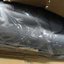Gray Thick Nappa Leather Automotive Front Car Seat Covers Set of 2