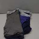 Gildan Mens Underwear Boxer Briefs, Multipack Size XL Mixed Navy (Pack of 10, Classic Length)
