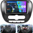 NHOPEEW Car Stereo for Kia Soul 2014-2019, [2+64G] 9 inch HD Touchscreen Android 13 Radio - Wireless Carplay and Android Auto, DSP, WiFi, GPS, Mirror Link, FM/RDS Radio, SWC + AHD Backup Camera