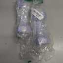 Yes4All Vinyl Hexagon Dumbbell - Dumbbells Set of 2 Hand Weights for Home Gym & Strength Training (2-15 lbs Weight Options) (C. 5 lbs - Little Boy Blue - Pair)