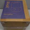 LEVOIT Top Fill Humidifiers for Bedroom, 2.5L Tank for Large Room, Easy to Fill & Clean, 28dB Quiet Cool Mist Air Humidifier for Home Baby Nursery & Plants, Auto Shut-off for Safety, 25H (White)