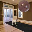 Custom Size Runner Rug 2 ft x 6 ft, 2-82ft Carpet Runners Hallway Entryway Kitchen Garage Laundry Room Area Rugs with Non-Slip Rubber Backing, Black