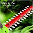 Greenworks 24V Cordless Shear Shrubber, 1.5Ah USB Battery and Charger Included