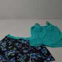 Women Tankini Swimsuits with Skirt - Two Piece Tummy Control Bathing Suit with Pockets Loose Fit 2025 Swimwear Large