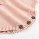 Simplee kids Baby Boys Girls Knitted Romper Jumpsuit Long Sleeve Onesie Bodysuits One Piece Outfits Sweater (White)