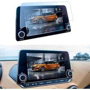 GFJNFG 2025 Sentra Screen Protector For 2020-2023 2024 2025 Nissan Sentra Screen Protector 8 Inch for 2024 2025 Nissan Sentra SR SV Accessories 9H Hardness Tempered Glass Protective Film Anti-Scratch