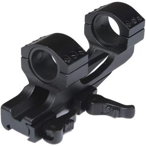 Thorn 30mm / 1 inch Quick Release Cantilever Picatinny Scope Mount QD Lock