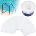 100 Pack Pool Skimmer Socks, Reusable Pool Socks for Skimmer Basket, Skimmer Socks for Above Ground & Inground Pool (100 Pack)