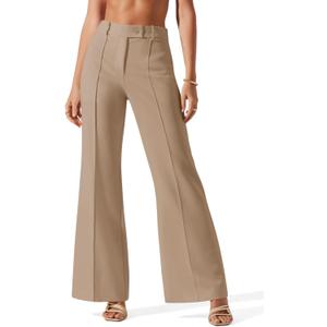 NIMIN Womens Dress Pants High Waisted Business Casual Flare Pants Work Trousers 2025 Fashion Outfits with Pockets (XXL)
