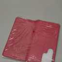 Wallet Case for Galaxy S25 Ultra, [RFID Blocking] 3 Card Holder Stand with Credit Card Slot PU Leather Magnetic Protective Flip Cover for Galaxy S25 Ultra (Red)