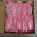 XUWAIDSGN Champagne Flute Acrylic Champagne Glasses Wedding Toasting Champagne Flute Goblet Plastic Reusable Unbreakable Champagne Cups for Bachelorette Wedding Bridal Shower Party (Pink, 10)