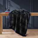 Tommy Hilfiger - Soft Fleece Throw Blanket for Couch or Bed, 50 x 70