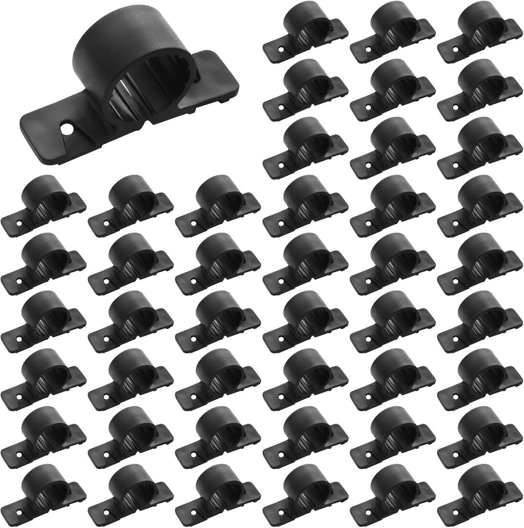 50 Pack 3/4 Inch Pipe Clamps Pex Clamp Heavy-Duty Bulk Pipe Supports Suspension Clamp Pex Clamps for Pex, Copper, CPVC (3/4inch)