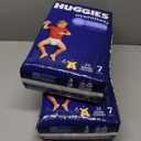 Huggies Size 7 Overnites Baby Diapers: Overnight Diapers, Size 7 (41+ lbs), 68 Ct (2 Packs of 34), Packaging May Vary