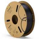 ELEGOO PLA Filament 1.75mm Black 1KG, 3D Printer Filament Dimensional Accuracy +/- 0.02mm, 1kg Cardboard Spool(2.2lbs) 3D Printing Filament Fits for Most FDM 3D Printers