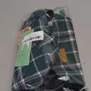 Kuoser Waterproof Dog Coat, Reversible Dog Jacket for Medium Dogs, Adjustable Durable Doggie Winter Coat Warm Puppy Cold Weather Apparel from Small to Large Breed, Green M (Medium (Pack of 1))