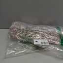 Sea Team 24-Pack Artificial Glitter Berry Stem Ornaments, Decorative Bead Sticks, Glittery Twigs, Picks, Branches for Christmas Tree, Small Vase, Holiday, Wedding, Party (17 Inches, Rose Gold)