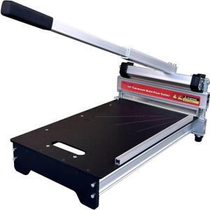 13" Heavy Duty Pro Laminate/Vinyl Floor Cutter for Engineered floor, Laminate, H/MDF, LVP/T, VCT, SPC, WPC, PVC, Siding and More; Up to11/16" (17mm) thk; Super Powerful Cutter!