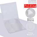 UoeRing 1 Extra Large White Gift Box 20x16x7 inch Luxury Gift Box for Presents with Magnetic Closure Lid Collapsible,Birthday,Christmas,Contains Card, Ribbon,Tissue Paper,Shredded Paper Filler, 1 Count