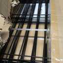 12 Pack No Dig Decorative Garden Fence Panels, 24in(H) x 24ft(L), Dog Fence Outdoor for Yard, Rustproof Metal Animal Barrier for Rabbits & Flowers, Temporary Fencing for Patio, RV