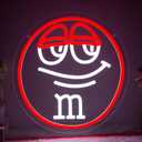Chocolate Neon Sign for Wall Decor Chocolate LED Neon Business Lights, 11.8*11.2inches