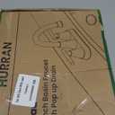 Bathroom Faucets for Sink 3 Hole, Hurran 4 inch Chrome Bathroom Sink Faucet with Pop-up Drain and Supply Hoses, Stainless Steel Lead-Free 2-Handle Centerset Utility Faucet for Sink Vanity RV