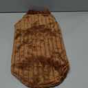 Turtleneck Sweater for Sphynx Cat Soft Coral Fleece Cat Clothes Thick Winter Warm Outfit Coat for Hairless Cats and Small Dogs Apparel with Sleeves (Brown, XXL (13.3-16 lbs))