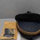 Steel Tongue Drum- 15 Note 14 Inches D-key Rain Drum Sound Healing Instruments - Handpan Drum for Meditation Entertainment Musical Education Concert Mind Healing Yoga (Navy Blue)